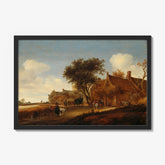 Landscape with Travellers before an Inn by Salomon van Ruysdael - thumbnail_1_bf_66fc7d638213847b6f3579f8